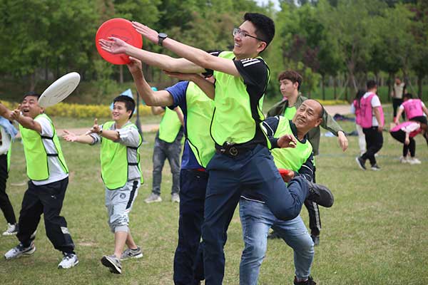 运动团建项目极限飞盘